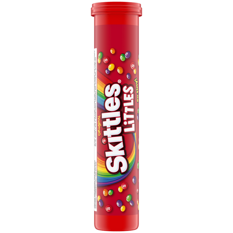 SKITTLES LITTLES Chewy Candy Mega Tube