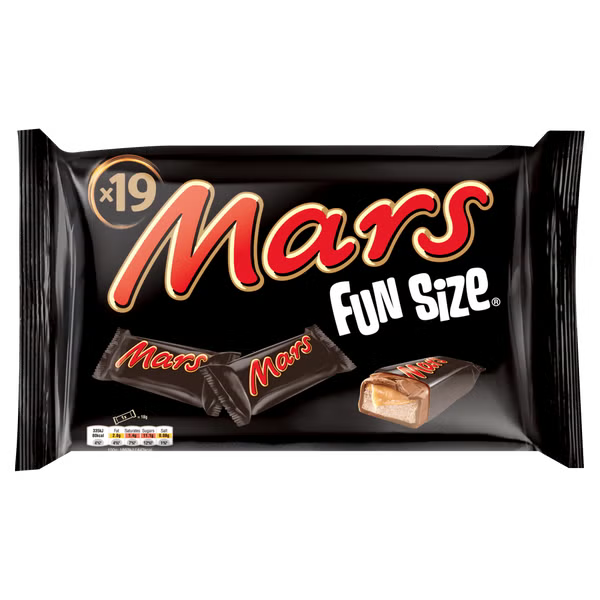 MARS Chocolate Fun Size Bars Multipack 19x18g