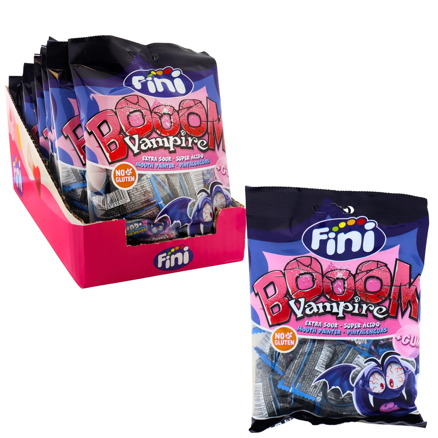 Fini Booom Vampire Candy and Gum - 15 x 65g Bags