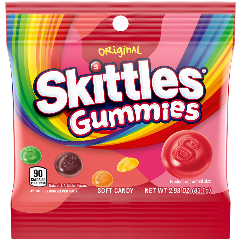 SKITTLES Gummies, 2.93 oz