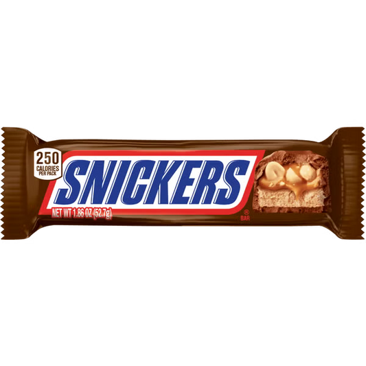 SNICKERS Singles Size Chocolate Candy Bars, 1.86 oz
