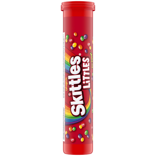 SKITTLES LITTLES Chewy Candy Mega Tube