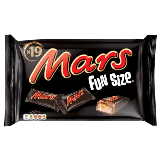 MARS Chocolate Fun Size Bars Multipack 19x18g