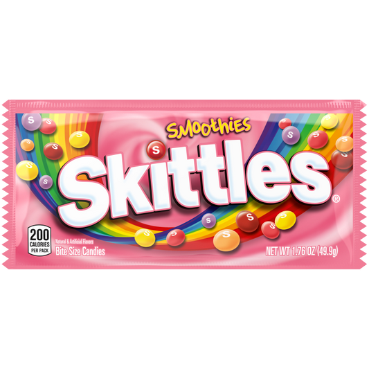 SKITTLES Smoothies Candy, 1.76 oz