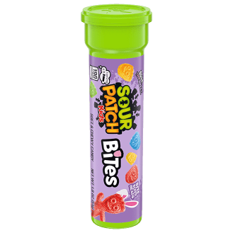 SOUR PATCH KIDS Bites Soft & Chewy Candy, Easter Candy, 1.8 oz Tube