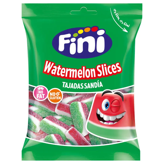 Fini Fizzy Watermelon Slices - 12 x 75g Bags