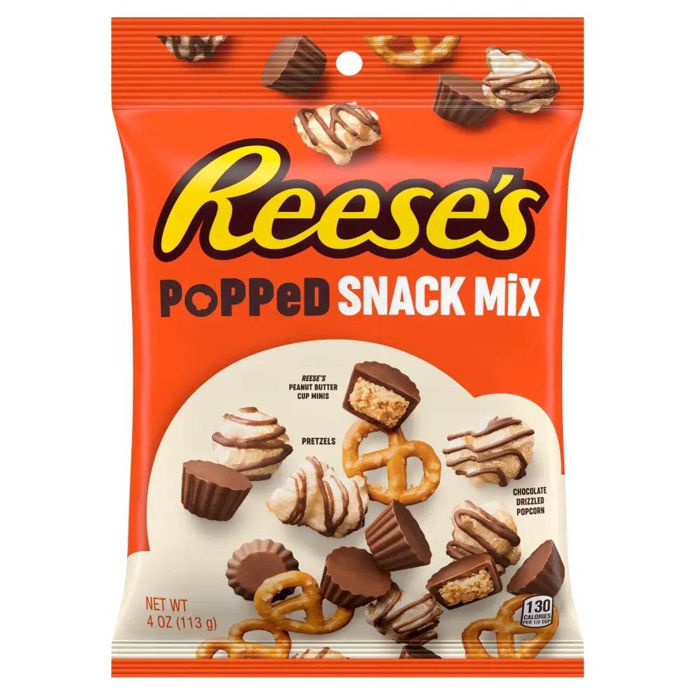 Reese's Popped Snack Mix - 113g Bags